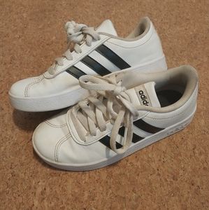 Kids Adidas Sneakers Black and White Size 13